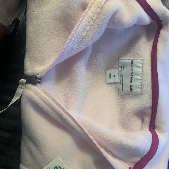 NWT 3T Pink Fleece Jacket - Picture 2 of 5